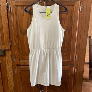 All In Motion White Sleeveless Dress